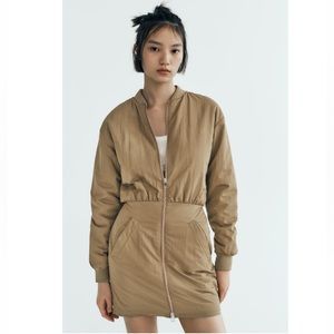 Zara Mini Bomber Dress